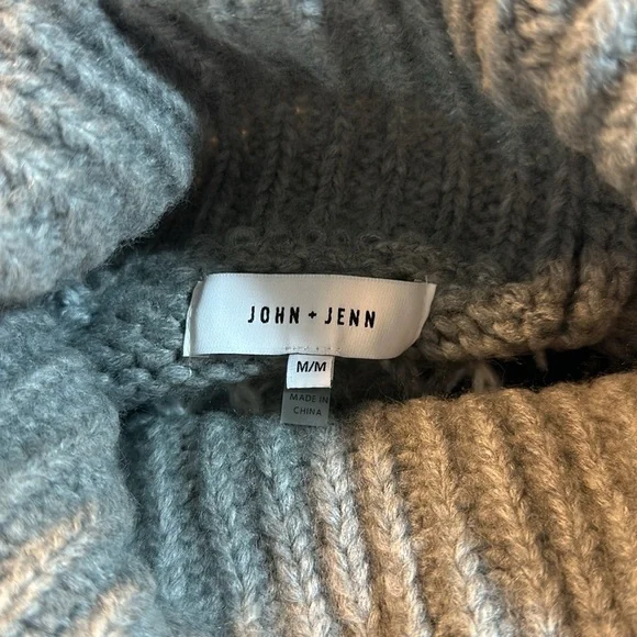 Jhon &Jenn Mason Sweater In Neon Lights Size M - Picture 4 of 11